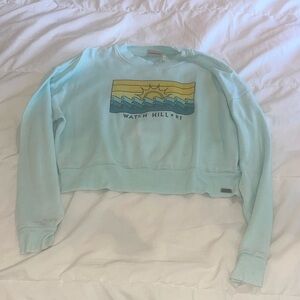 Light Blue Watch Hill Graphic Women's Sweater